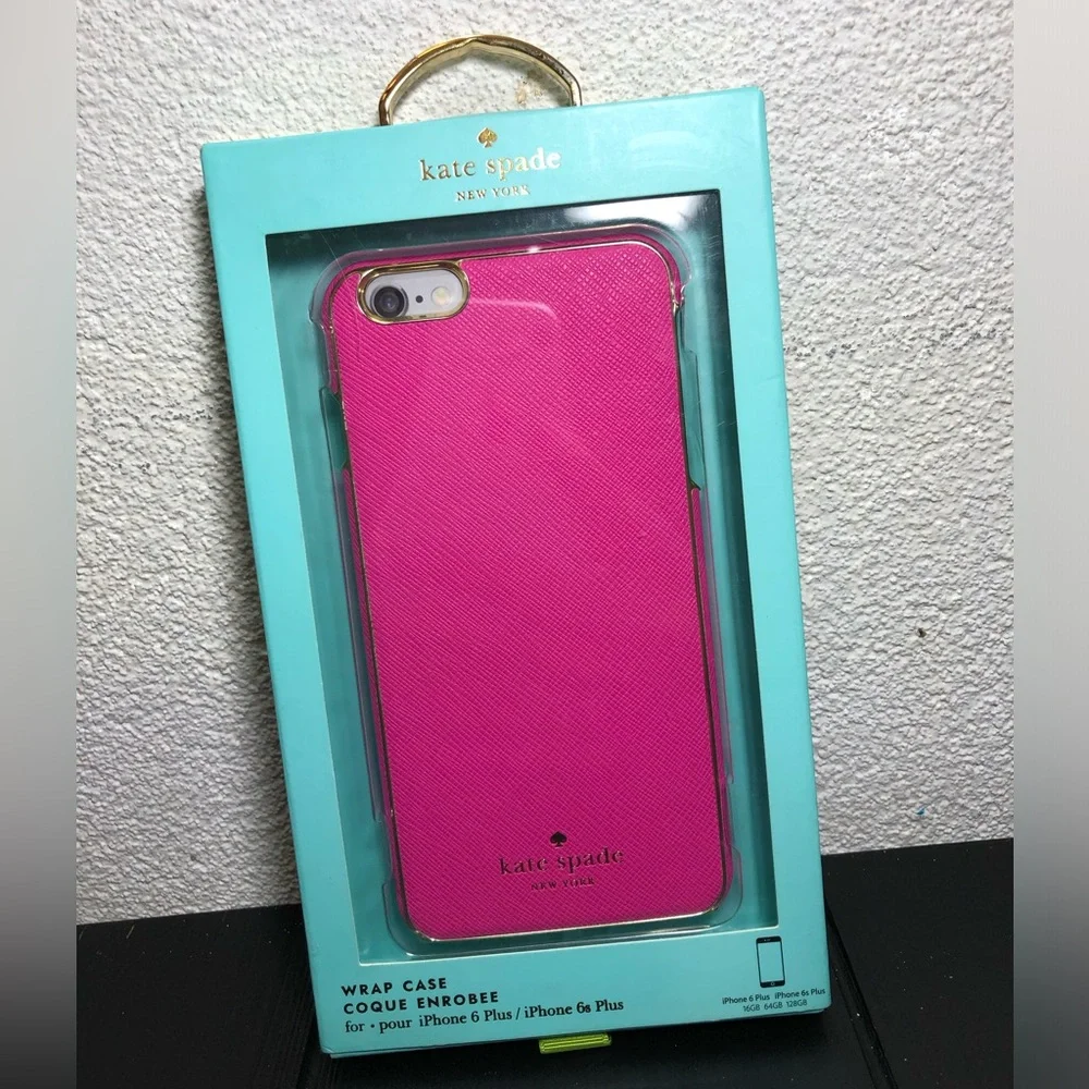 kate spade Hot Pink Wrap Case for iPhone
